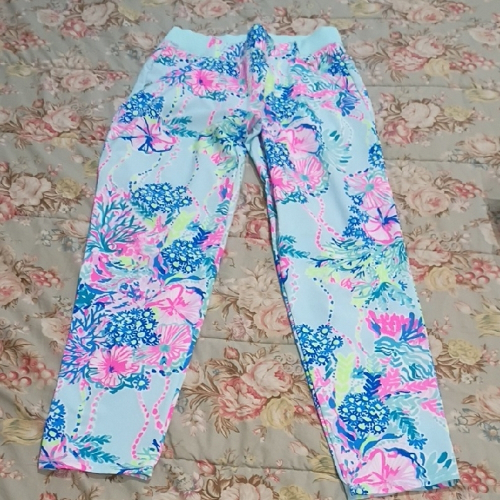 Lilly Pulitzer luxletic Run Around Pant Sz Xs